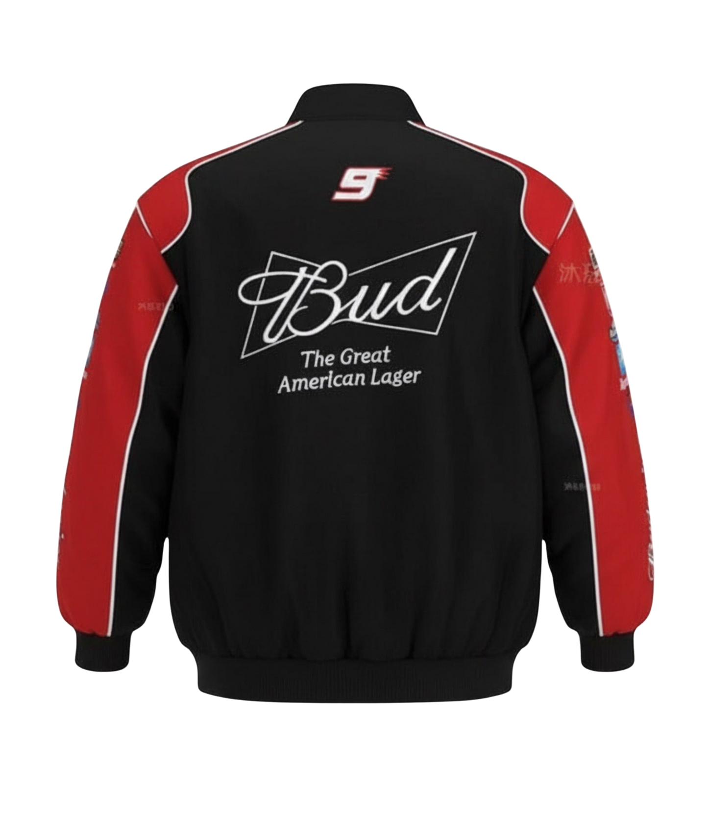 Budweiser Vintage Racing Jacket - NASCAR Black Edition