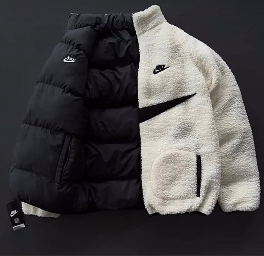 Nk Reversible Jacket Black-White