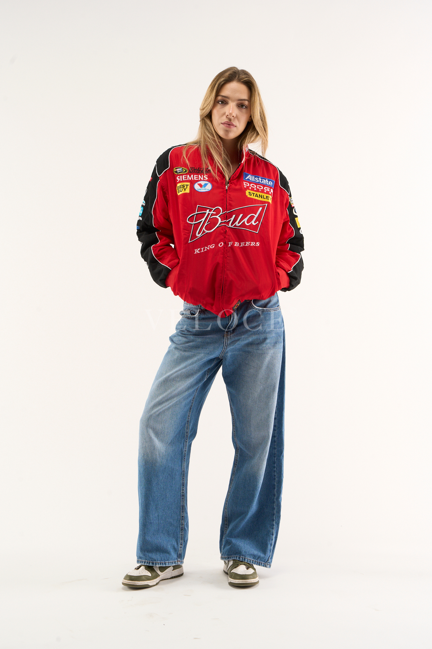 Budweiser Racing Vintage Jacket - NASCAR Red Edition