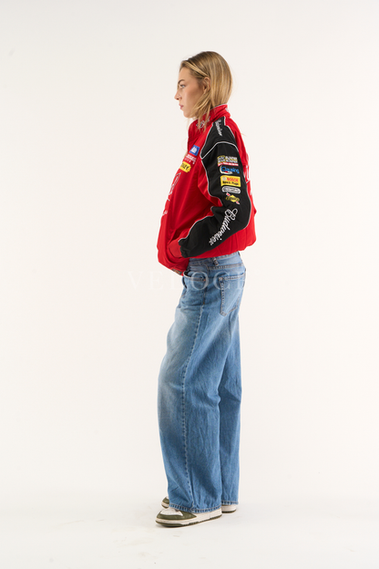 Budweiser Racing Vintage Jacket - NASCAR Red Edition