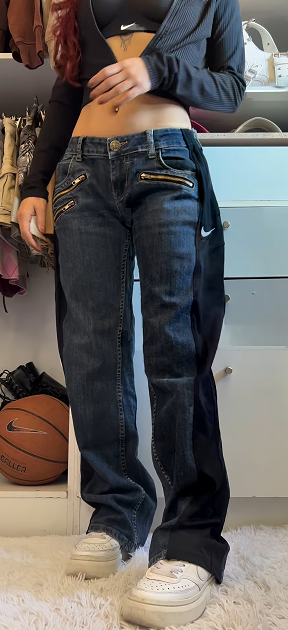 Custom Rare Side Jeans