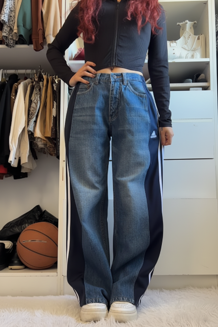 Custom Rare Side Jeans