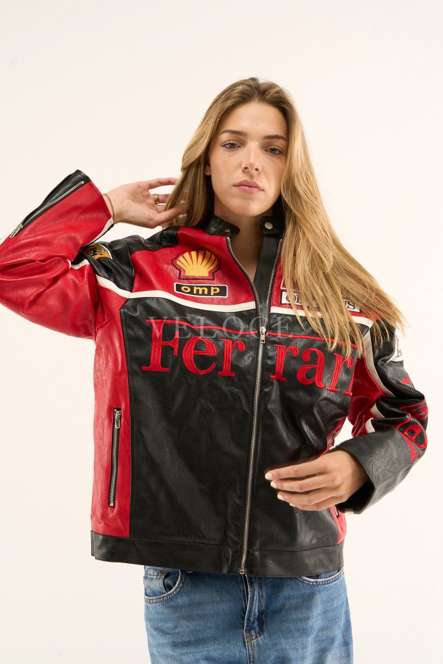 Ferrari F1 Leather Jacket - Olympus Edition